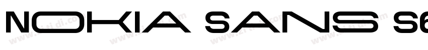Nokia Sans S60字体转换
